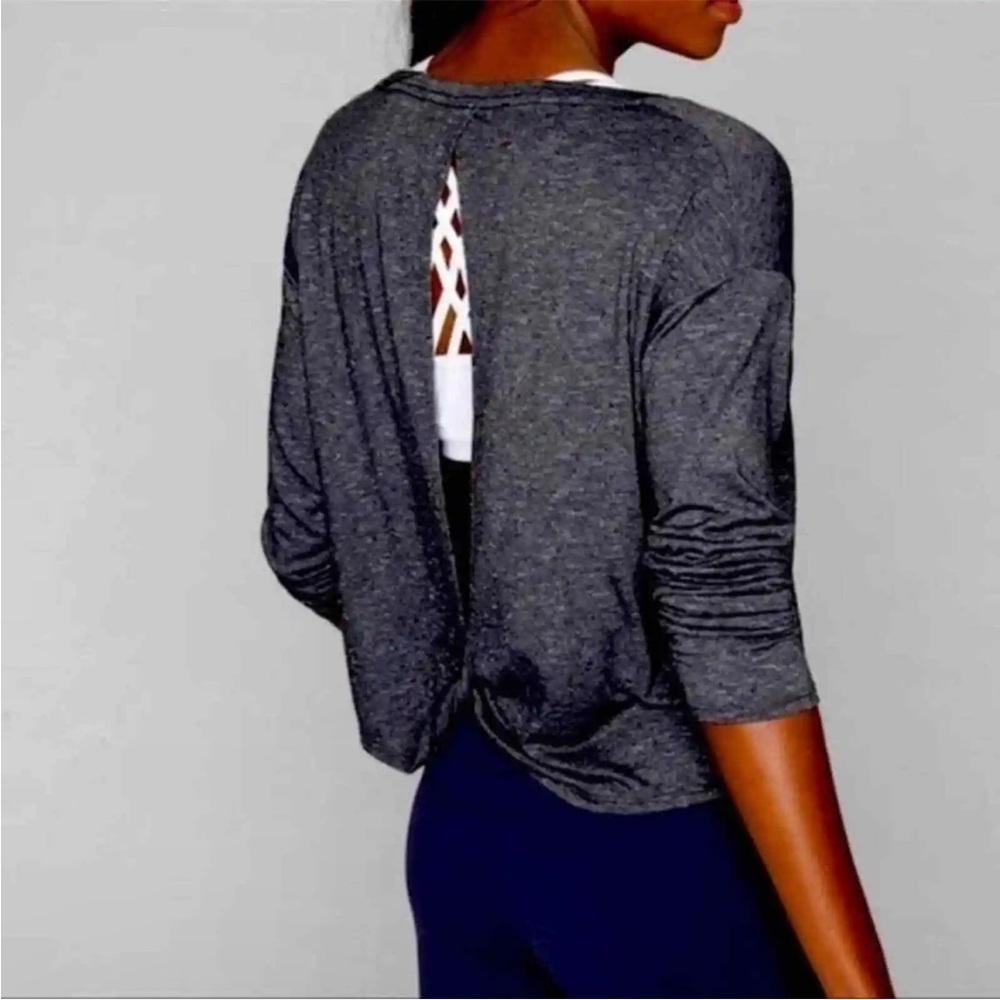 Athleta twist back long sleeve